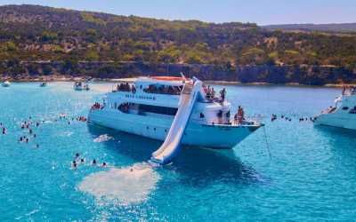 Wycieczka jednodniowa, Wycieczka Rejs na Blue Lagoon z Pafos rejs poranny z transferem z adresu