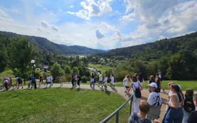 Obóz młodzieżowy, Muszyna - Na górskim szlaku - obóz przygodowy OW Kolejarz, 10 dni 10-16 lat